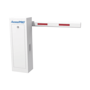 Kit de Barrera Vehicular Derecha con Brazo Telescópico / Soporta brazo Telescópico de hasta 6 metros / Tiempo de Apertura 6 segundos