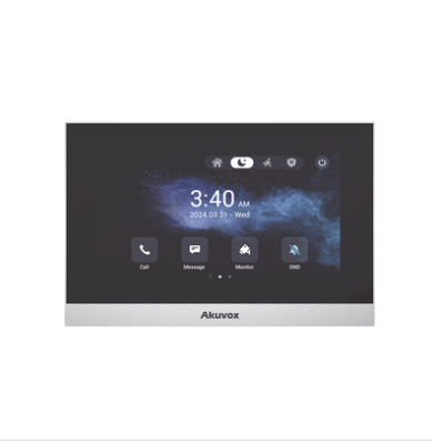 Monitor ANDROID / Soporta APP Android / Pantalla Touch Screen LCD 7" / WiFi / Punto WIFI / Bluetooth / PoE / SIP / 8 Entradas de Alarma / 1 Salida de Relé / Comunicación con App de Familiares / Administración 100 % en la Nube - Image 3
