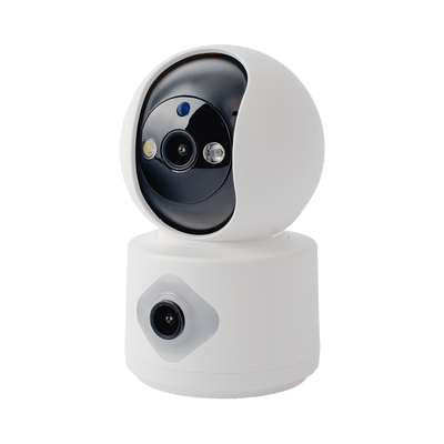 Camara doble lente 3mp| Wifi| autoseguimiento| Detección de movimiento| audio de 2 vias| almacenamiento hasta 128GB - Image 3