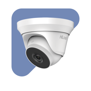 Turret TURBOHD 2 Megapixel (1080p) / Gran Angular 103 / Lente 2.8 mm / Audio por Coaxitron / 40 mts IR EXIR / Exterior IP66 / 4 Tecnologías / dWDR / Metal