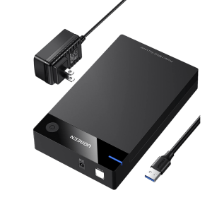 Carcasa de Disco Duro para 3.5" y 2.5" (Enclosure) | Con Cable USB 3.0 | Para HDD 3.5" / SSD 2.5" | SATA I/II/III | UASP | Hasta 16 TB | Compatible con Windows, Linux, Mac OS | No Requiere Controlador | Cable 1m | Incluye Adaptador d