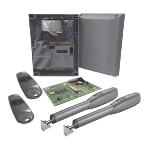 Kit de Operadores para Puertas Abatibles de hasta 3 Metros y 400 Kg ATS 3024 / Uso Intensivo