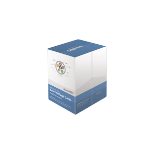 Bobina de 305 metros con 6 conductores de cobre trenzado calibre 20, aislamiento individual de FRPVC de alta calidad, cubierta exterior de PVC con protección anti-flama CM. Para aplicaciones de control de acceso