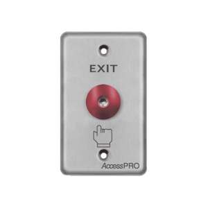 Botón tipo Hongo / Redondo Color Rojo con LED / Estético / NO y COM