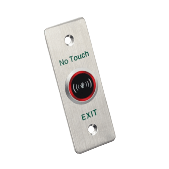 Botón de Salida Sin Contacto / LED Indicador / Normalmente Abierto y Cerrado / Distancia Ajustable de Detección