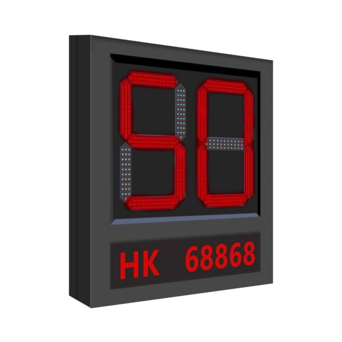 Pantalla LED para Aplicación de Estacionamientos / Indicador de Estados como Exceso de Velocidad, Velocidad Normal