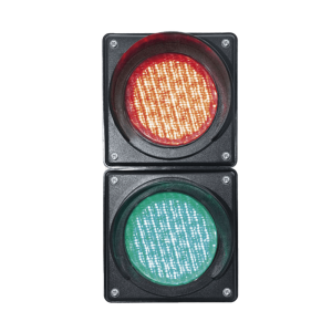 Semáforo / Señalización Rojo y Verde / Diametro 100mm / LED / 110vca.