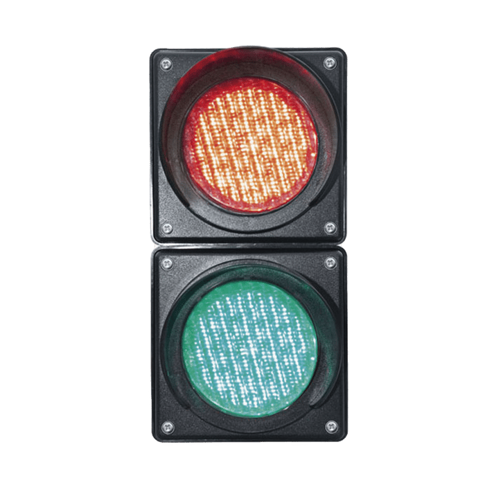 Semáforo / Señalización Rojo y Verde / Diametro 100mm / LED / 110vca.