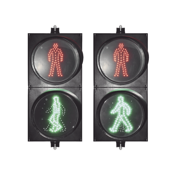 Semáforo Peatonal / Con Movimiento / Diámetro 20 Cm.