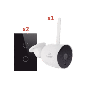 (Wifi) KIT 1 camara Wifi y 2 apagadores inteligentes Wifi