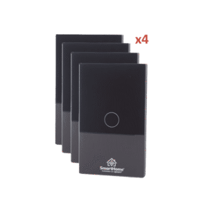 (Wifi) KIT 4 apagadores inteligentes Wifi compatibles con Alexa y GoogleHome
