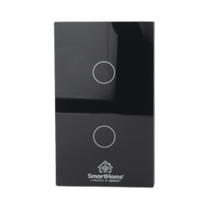 (ZigBee) Apagador switch inalámbrico ZigBee, control de 2 regresos de carga, 110V