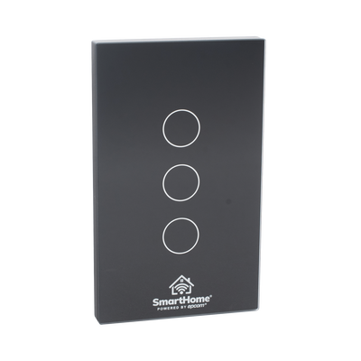 (Wifi) Apagador switch inalámbrico WIFI, control de 3 regresos de carga, 110V - Image 2