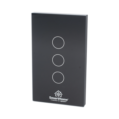 (Wifi) Apagador switch inalámbrico WIFI, control de 3 regresos de carga, 110V - Image 3