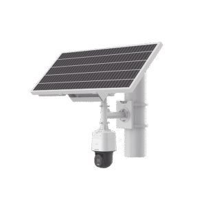 Kit Solar IP All in One / Cámara PT ColorVu 4 Megapixel / Lente 4 mm / Panel Solar / Batería de Respaldo de Litio 23.2Ah (Hasta 24 Días) / Conexión 4G / Accesorios de Instalación