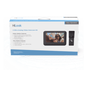 Kit de Videoportero Analógico con Pantalla LCD a Color de 7" / Frente de Calle para Exterior IP65 / Salida de Relevador