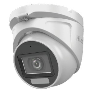 [Dual Light + ColorVu] Turret TURBOHD 2 megapixel / 30 mts IR + 20 mts luz blanca/ Lente 2.8 (100° de Visión) / Exterior IP66 / Audio por Coaxitron / TVI-AHD-CVI-CVBS / Metal / Smart-Hybrid Light